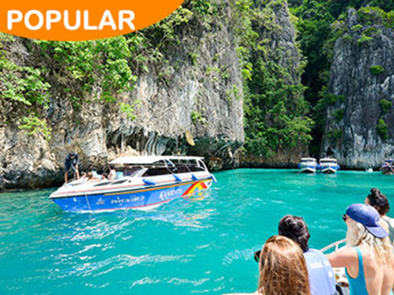 Phi Phi  Island by Speed Boat