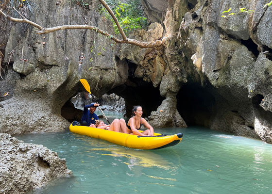 Twilight Sea Canoe at Phang Nga Bay