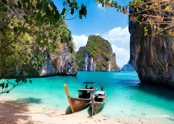 Hong Island By Long Tail Boat