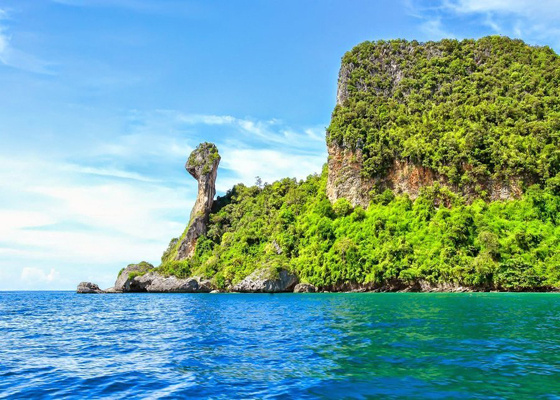 4 Islands By Long Tail Boat from Krabi