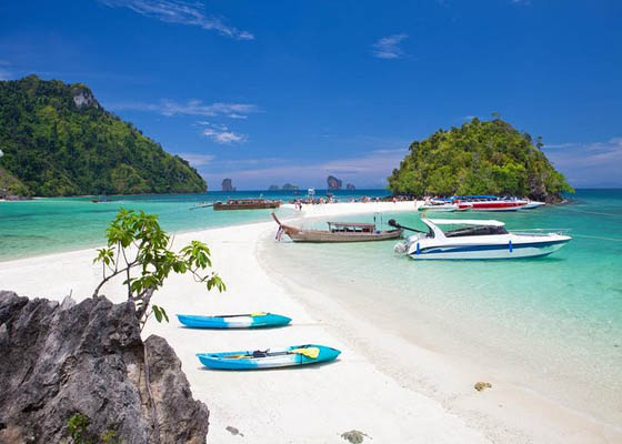 4 Islands By Speed Boat from Krabi