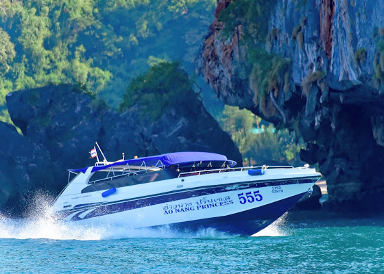 4 Islands By Speed Boat from Krabi