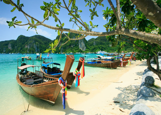 Hong Island By Long Tail Boat