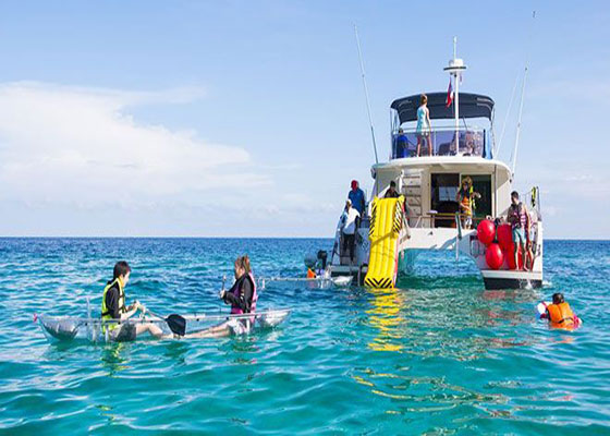 Maiton Tour by Catamaran Boat