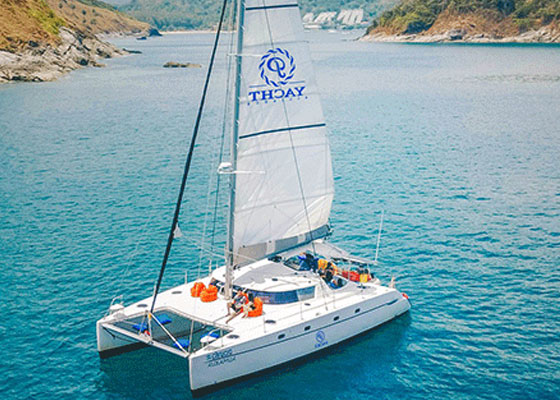 Raya & Coral  Islands by Catamaran Yacht
