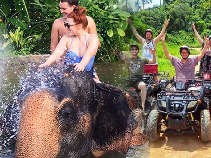 ATV Bike &  Elephant Bathing Tours