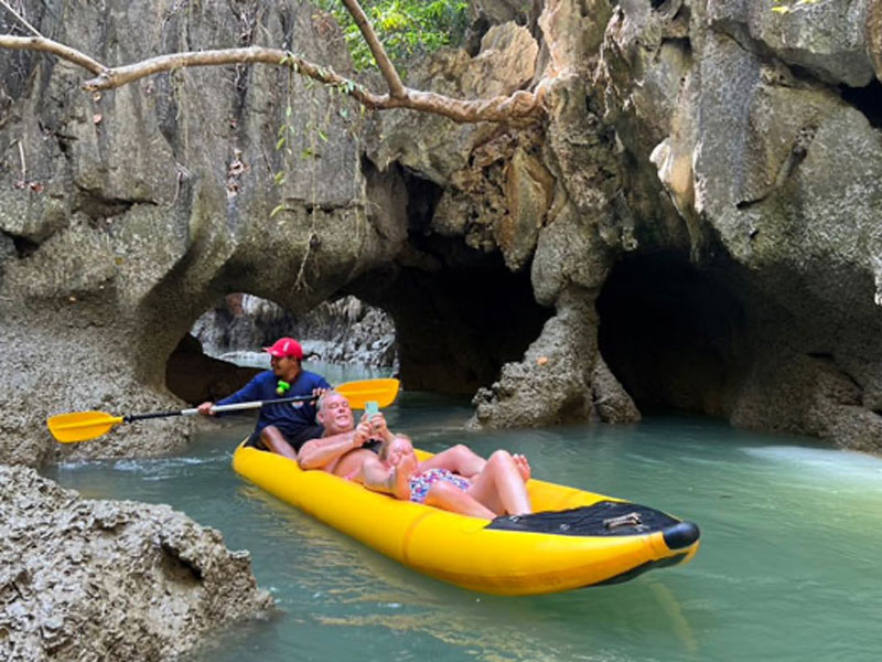 Twilight Sea Canoe Tour at Phang Nga