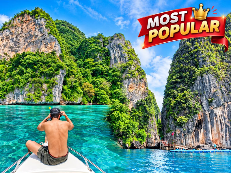 Phi Phi  Island by Speed Boat
