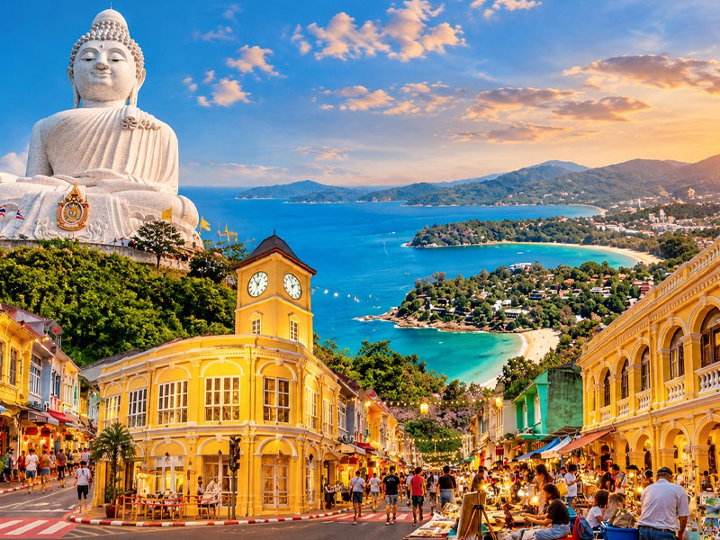 Phuket City and Sightseeing Tour