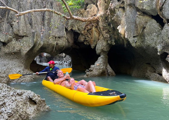 Twilight Sea Canoe at Phang Nga Bay