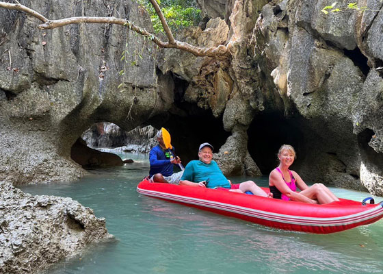 Twilight Sea Canoe at Phang Nga Bay