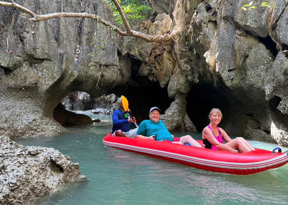 Twilight Sea Canoe Tour at Phang Nga