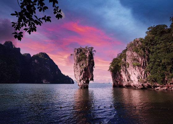 Twilight Sea Canoe Tour at Phang Nga