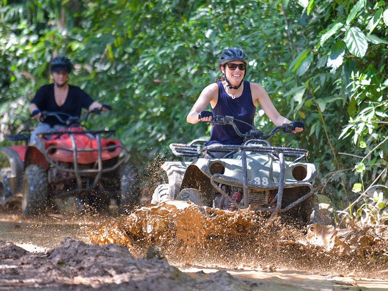 Phuket ATV Tour with Big Buddha Visit