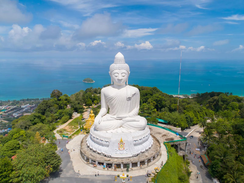 Phuket ATV Tour with Big Buddha Visit