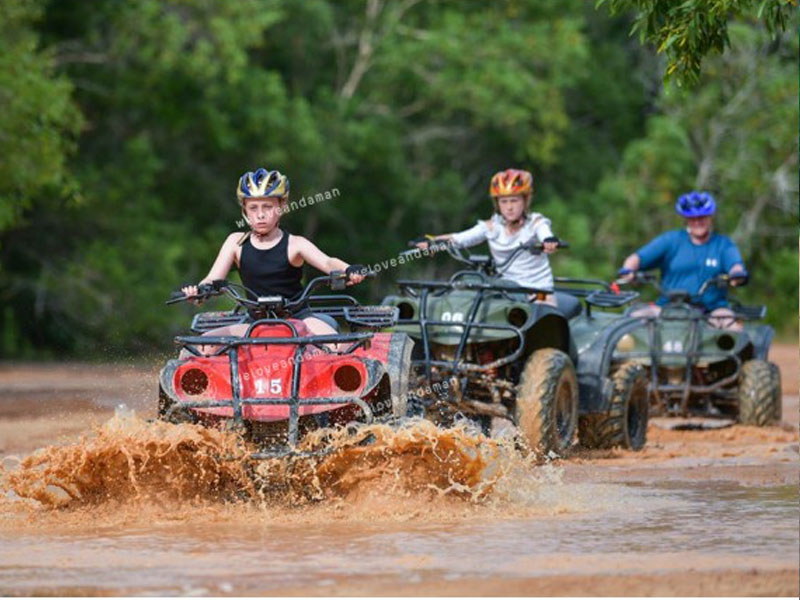 Phuket ATV Tour with Big Buddha Visit