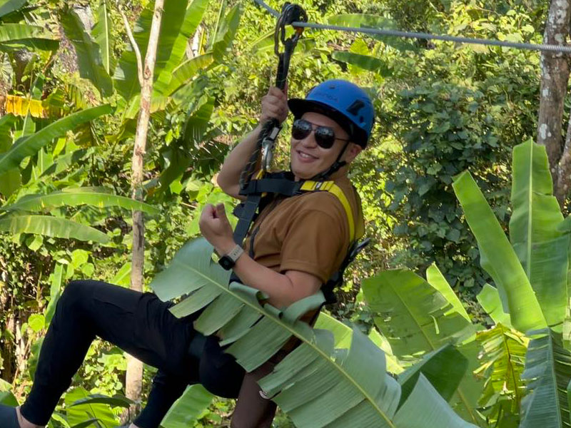 Skyline Zipline at Kamala by the sea