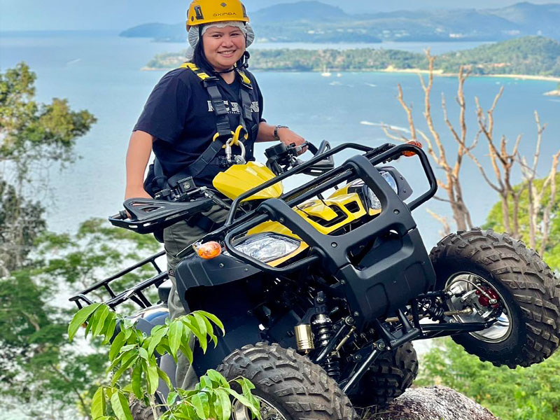 Skyline Zipline at Kamala by the sea