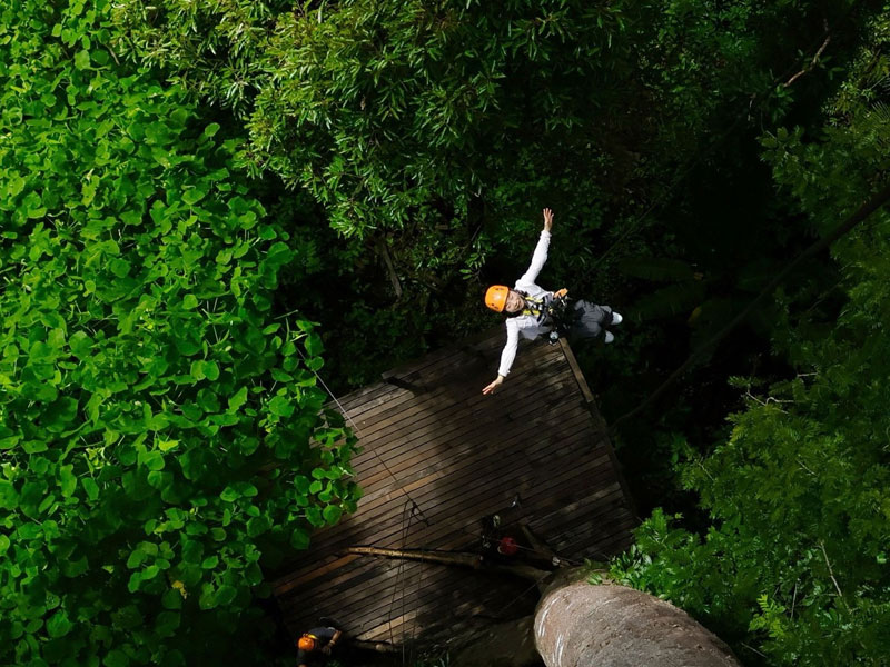 Flying Hanuman Ziplines