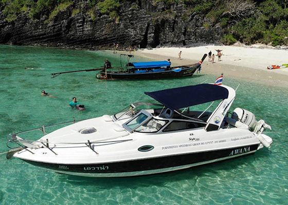 Private Premium Speed boat Max 4 persons