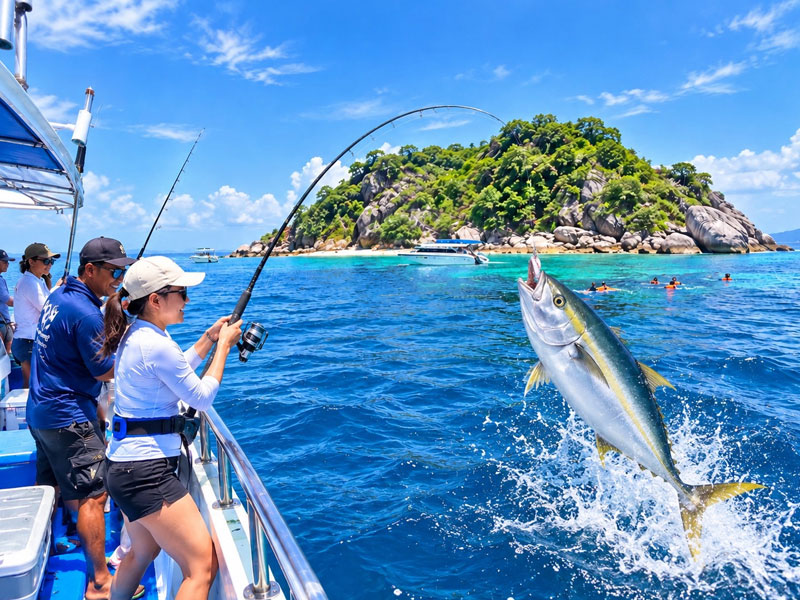 Private Fishing Tour to Khai Islands